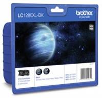 Brother LC1280XL Twin-Pack - 2er-Pack - Schwarz