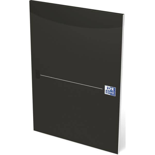Oxford Briefblock Smart Black, DIN A4, 50 Blatt, kariert (5400611)