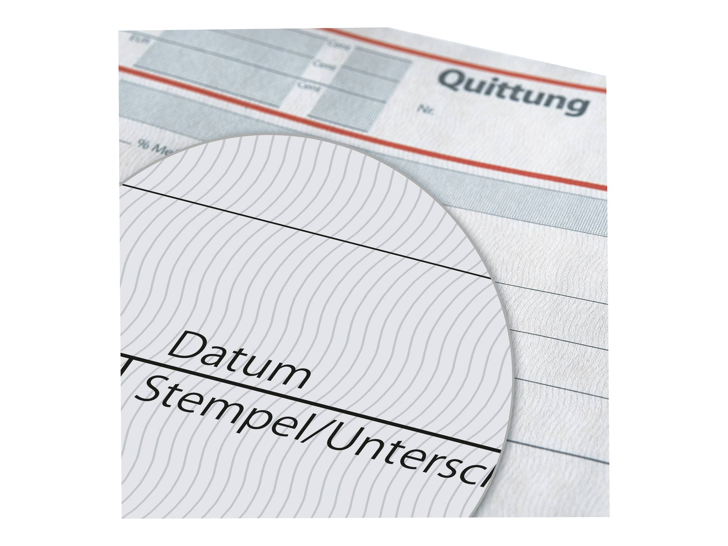 Sigel - Quittung - 50 Blatt - A6 - Querformat
