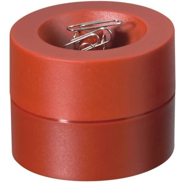 Klammernspender magnetisch rot