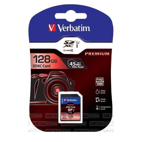 Verbatim SDXC-Card 128GB 44025