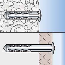 Fischer 58179 SF plus SD 40 Steckdübel 6mm 100St.