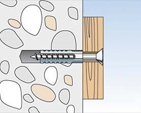 Fischer 61224 FMD 6 x 32 Metallspreizdübel 7mm 100St.