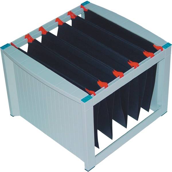 helit Hängeboxen/H6110084 260x360x380mm grau/blau