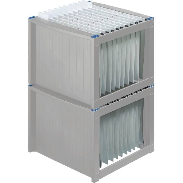 helit Hängeboxen/H6110084 260x360x380mm grau/blau