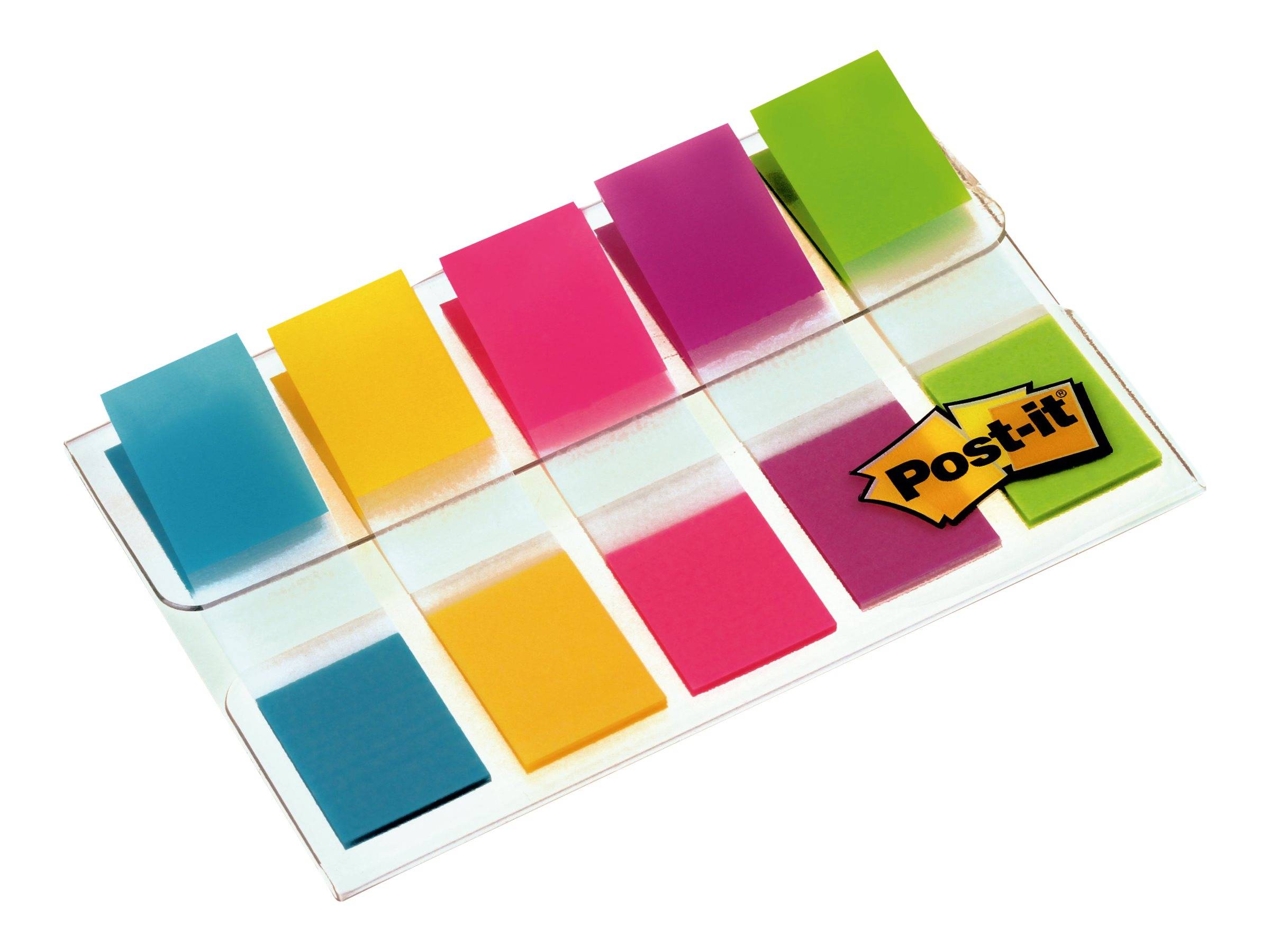3M - Post-it Index Mini 6835CBEU - Indexmarker - 11.9 x 43.2 mm - 100 Blatt (5 x 20)