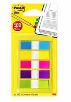3M - Post-it Index Mini 6835CBEU - Indexmarker - 11.9 x 43.2 mm - 100 Blatt (5 x 20)