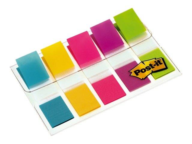 3M - Post-it Index Mini 6835CBEU - Indexmarker - 11.9 x 43.2 mm - 100 Blatt (5 x 20)