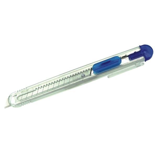 NT Cutter iA-120P, Kunststoff-Gehäuse, blau-transparent