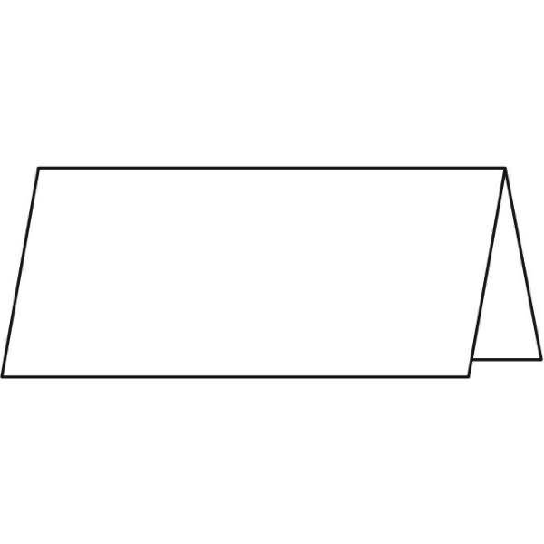 sigel Tischkarte, hochweiß, 185 g/qm, 95 x 42 mm (8201281)