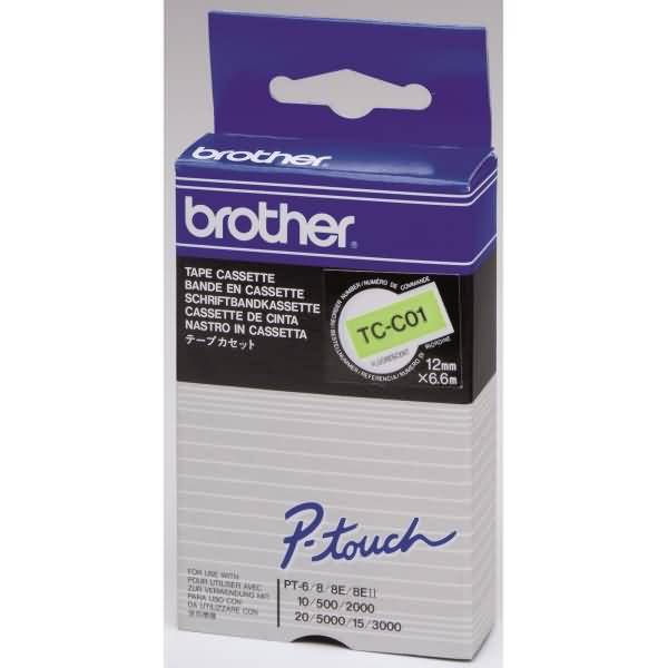 Brother Schriftband TC-C01, TCC01, , N/A, TC Laminiert