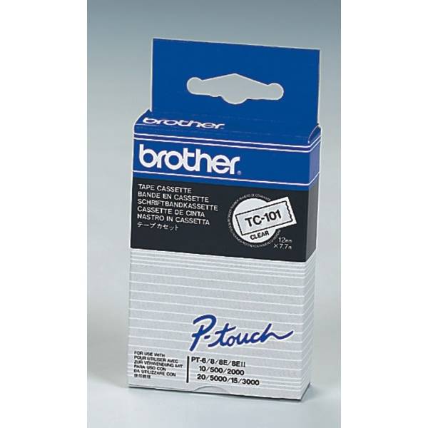Brother Schriftband Set 10er TC-101A, TC101A, , N/A, TC Laminiert