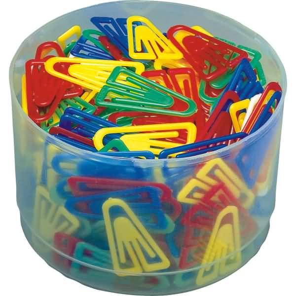 Plastikclips 35mm VE=200 Stück sortiert