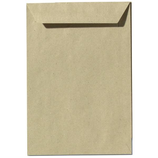 Herlitz Versandtaschen B5/797555 braun ohne Fenster 90 g/qm Inh.10