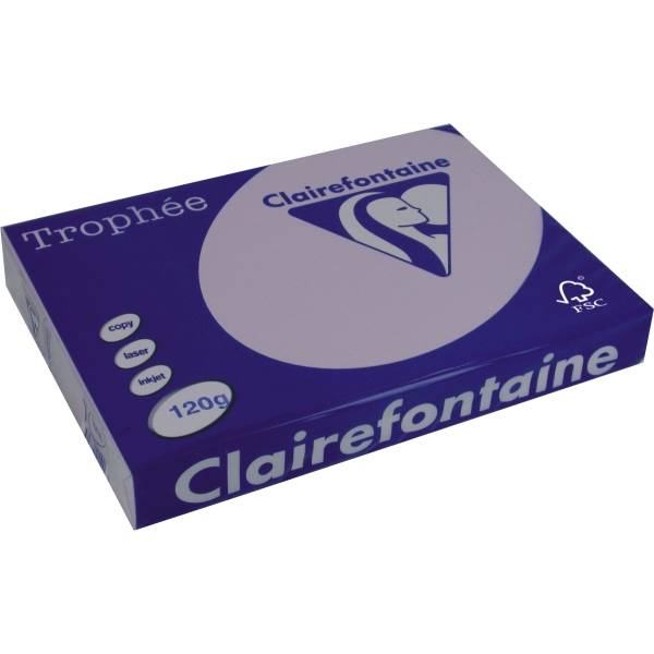 Kopierpapier Trophee Pastell A4 120g/qm lila VE=250 Blatt