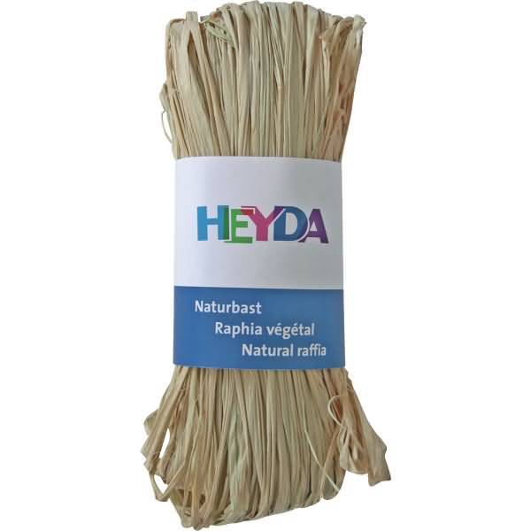 Naturbast 50g-Bündel natur