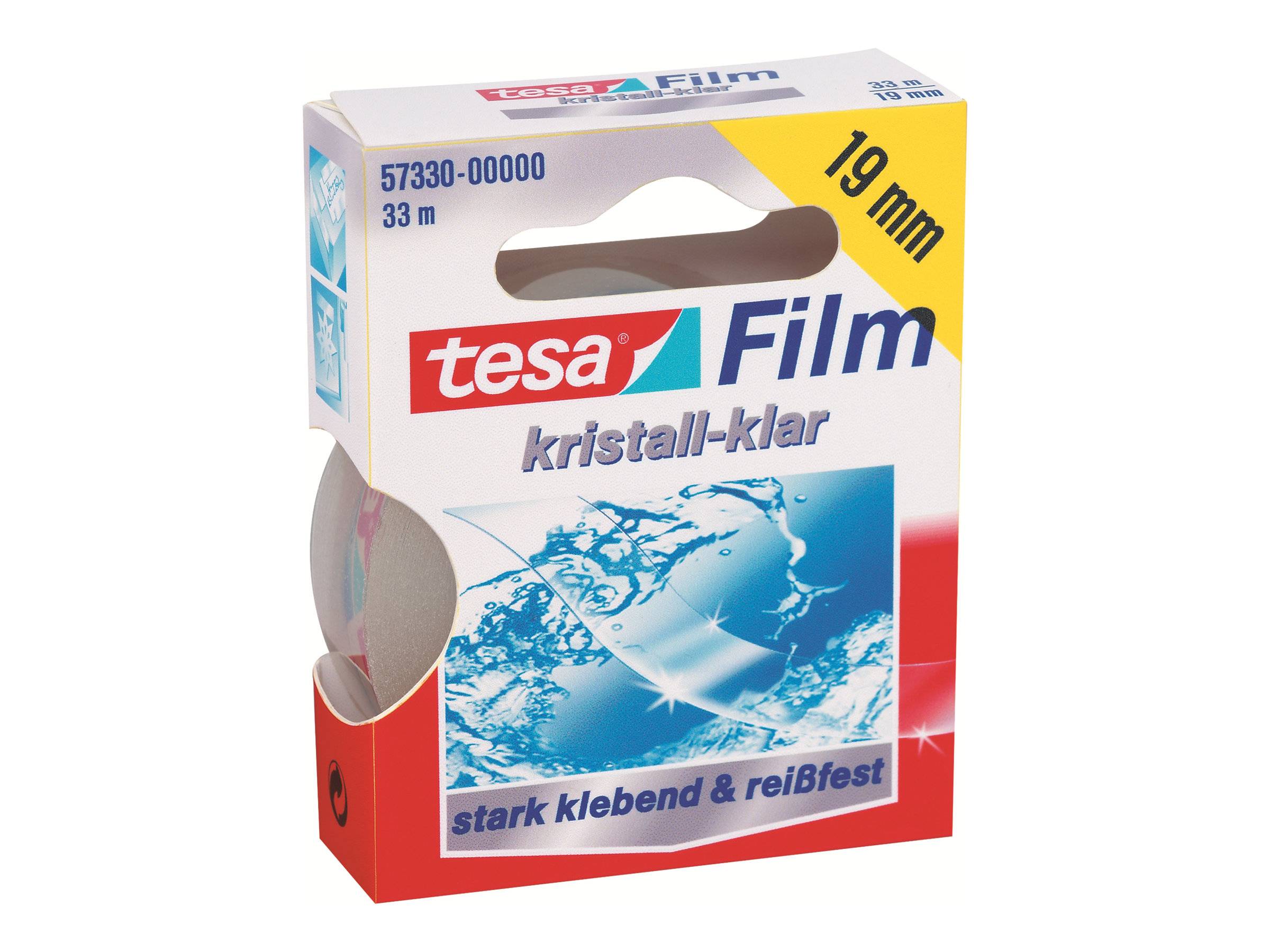 Tesafilm - Büro-Klebeband - 19 mm x 33 m - Polypropylenfolie