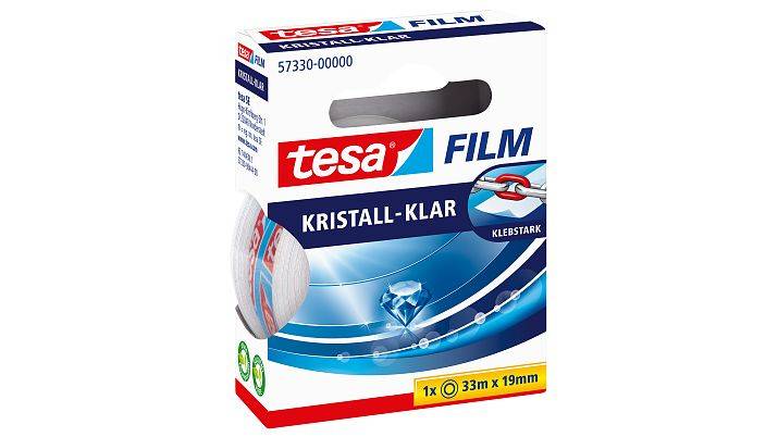 Tesafilm - Büro-Klebeband - 19 mm x 33 m - Polypropylenfolie