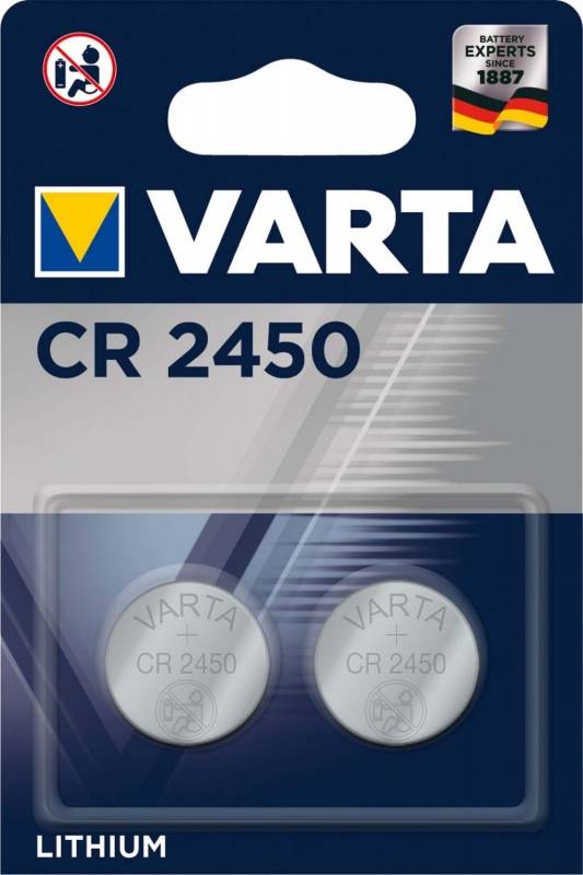 Varta Cons.Varta Batterie Electronics CR 2450 Bli.2