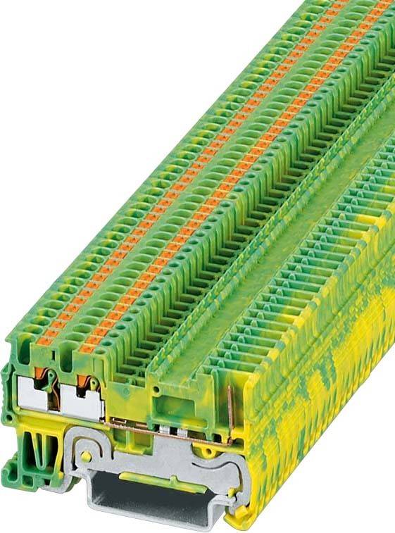 Phoenix Contact Schutzleiter-Reihenklemme PT 1,5/S-TWIN/1P-PE