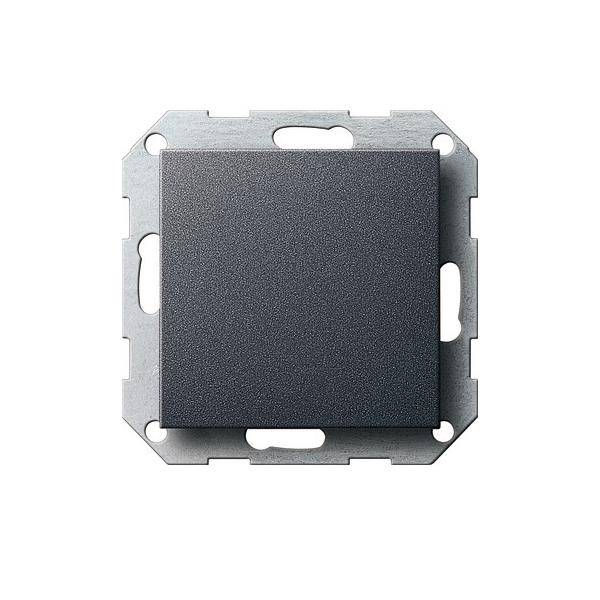 GIRA Abdeckung Blindabdeckung System 55, Standard 55, E2, Event, Event Klar, Event Opak, Esprit, ClassiX Anthrazit 026828 1 St.