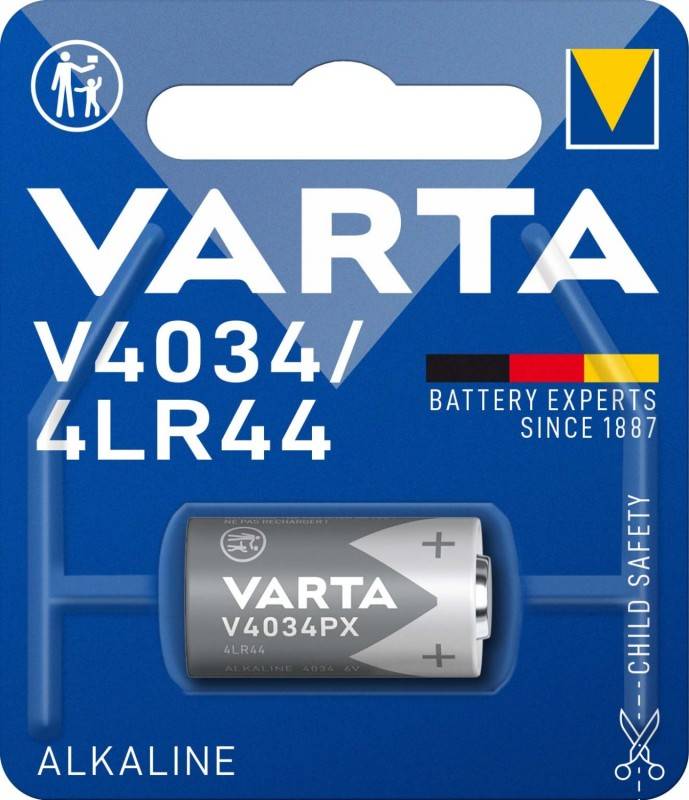 Varta Electronics V4034PX - Kamerabatterie 4LR44