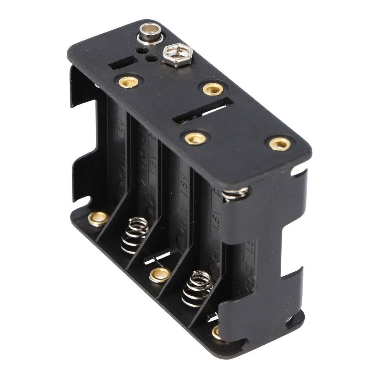 Batteriehalter für 10x Mignon AA LR6 Batterie, Akku – Batteriehalter AA Mignon, Batterie Halterung Elektronik (Kunststof