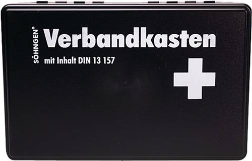 Betriebsverbandkasten,kl.KIEL B260xH160xT80ca.mm schwarz SÖHNGEN
