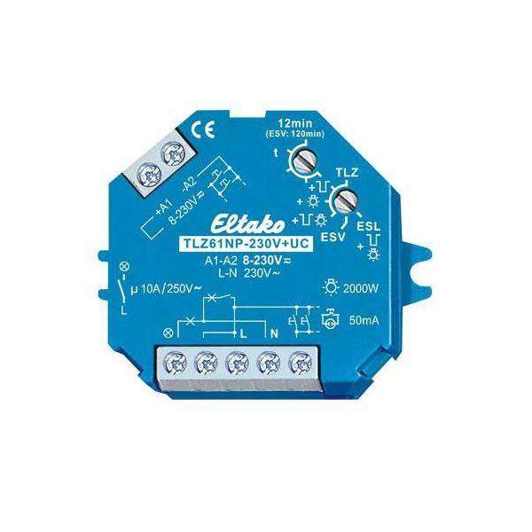 Eltako Treppenlichtzeitschalter TLZ61NP-230V+UC