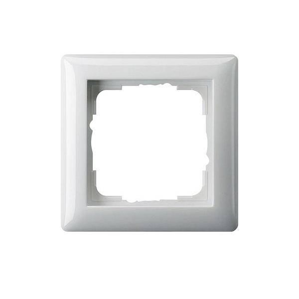 GIRA Standard 55, Weiß, Thermoplast, Schraubenlos, 80,7 mm, 80,7 mm, 1,14 cm