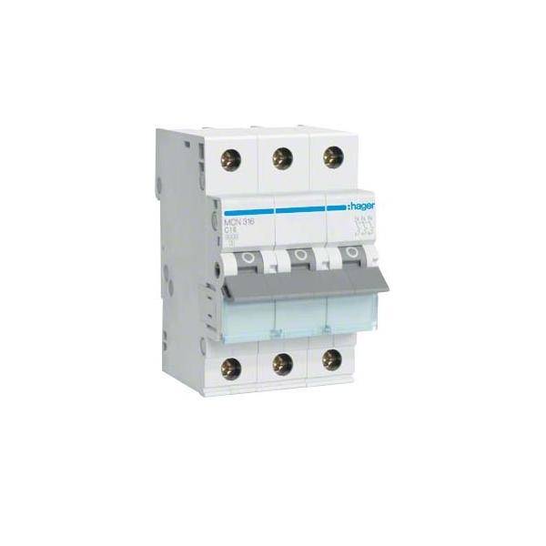 Hager Leitungsschutzschalter MCN316
