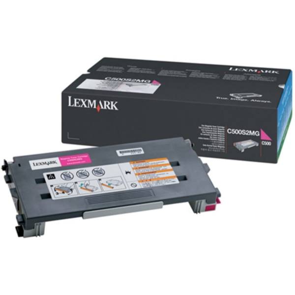 Lexmark Magenta - Original - Tonerpatrone - für Lexmark C500n - X500n - X502n