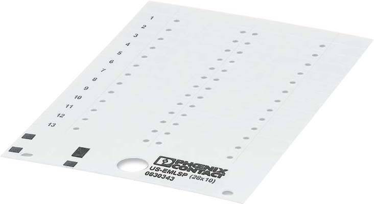 Phoenix Contact Sicherheitsetikett US-EMLSP (28X10) YE