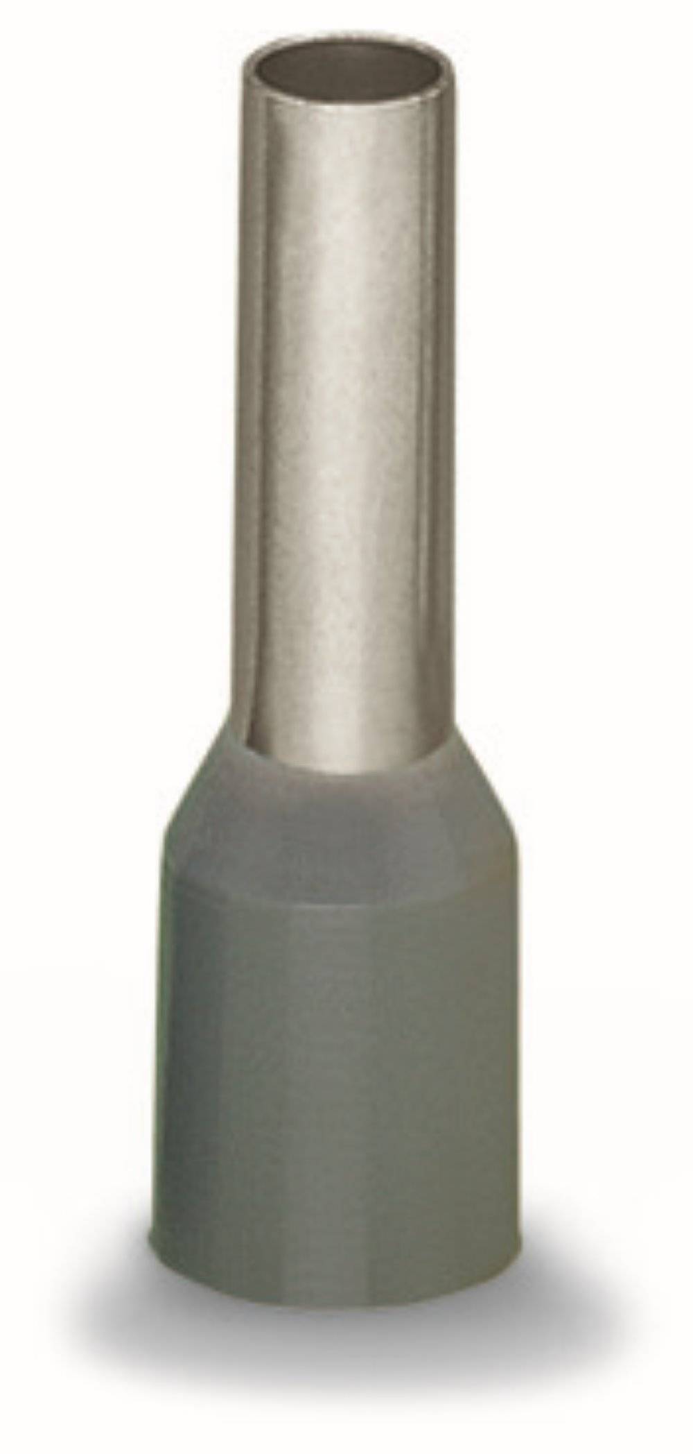 WAGO 216-207 Aderendhülse 4 mm² Teilisoliert Grau 1000 St.