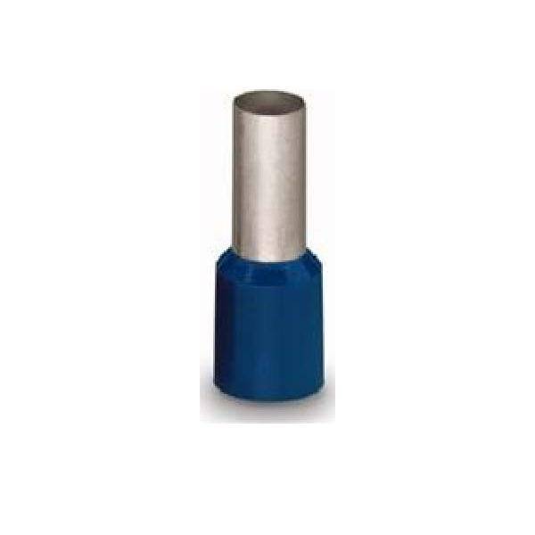 WAGO 216-210 Aderendhülse 16mm² Teilisoliert Blau 100St.