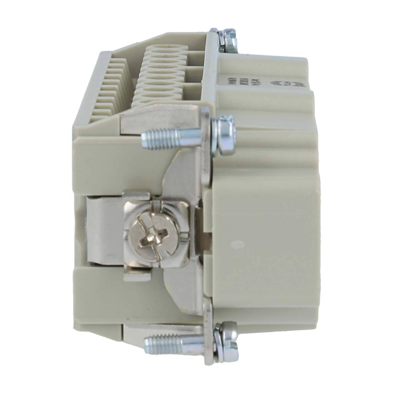HARTING Han 24E Stifteinsatz (M) Schraubanschluss, 24-polig+PE 500V, 16A - 1Stück