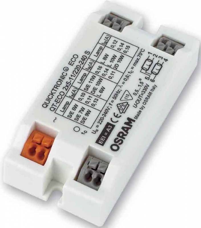 Osram Elektronischer Trafo QT-ECO 2x5-11 S
