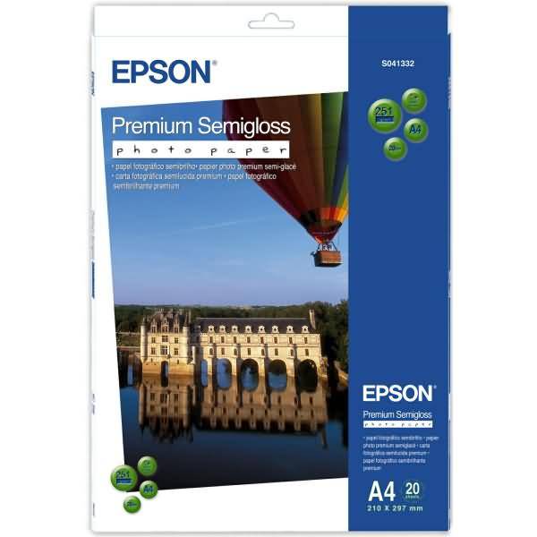 Epson Premium Semigloss Photo Paper - Halbglänzend - A4 (210 x 297 mm)