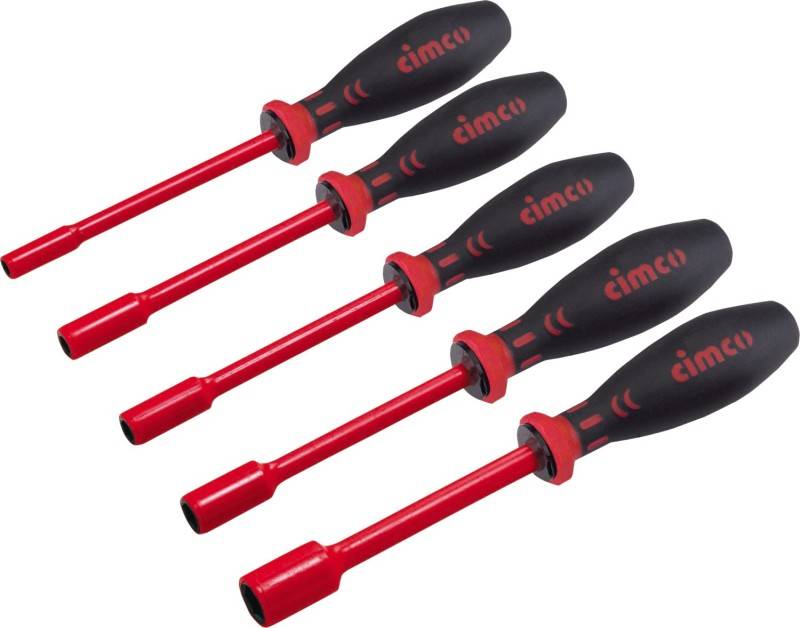 Cimco Werkzeuge 2K-VDE-Steckschlüssel-Set 117801