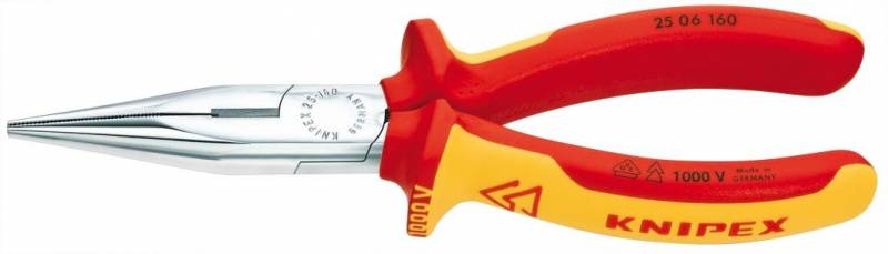 Knipex-Werk Flachrundzange 25 06 160