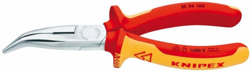 Knipex-Werk Flachrundzange 25 26 160