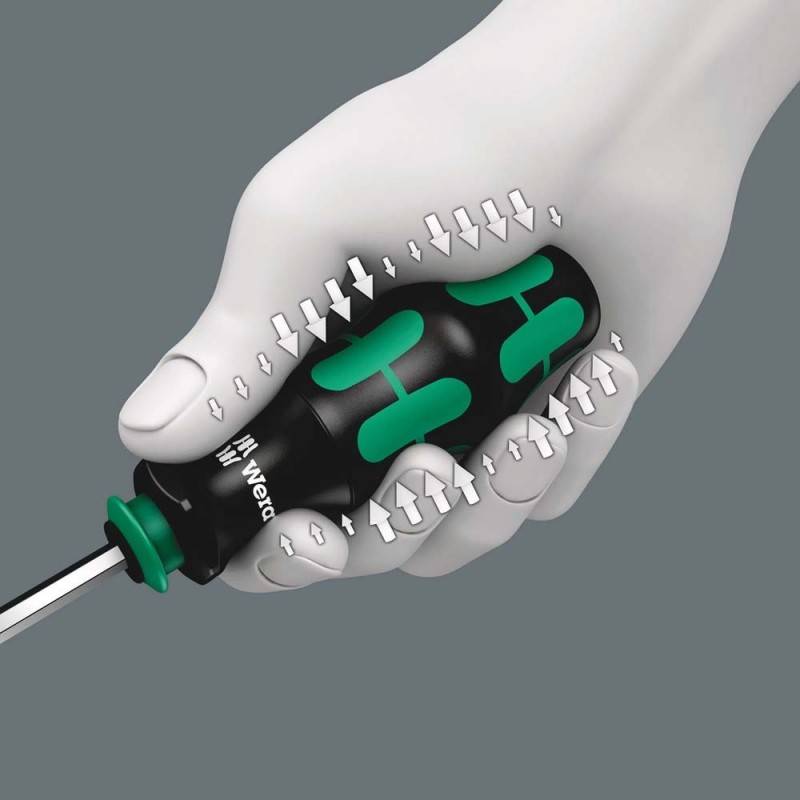 Wera Kraftform Kompakt 28 SB Werkstatt Magazin-Schraubendreher DIN 3126, DIN ISO 1173