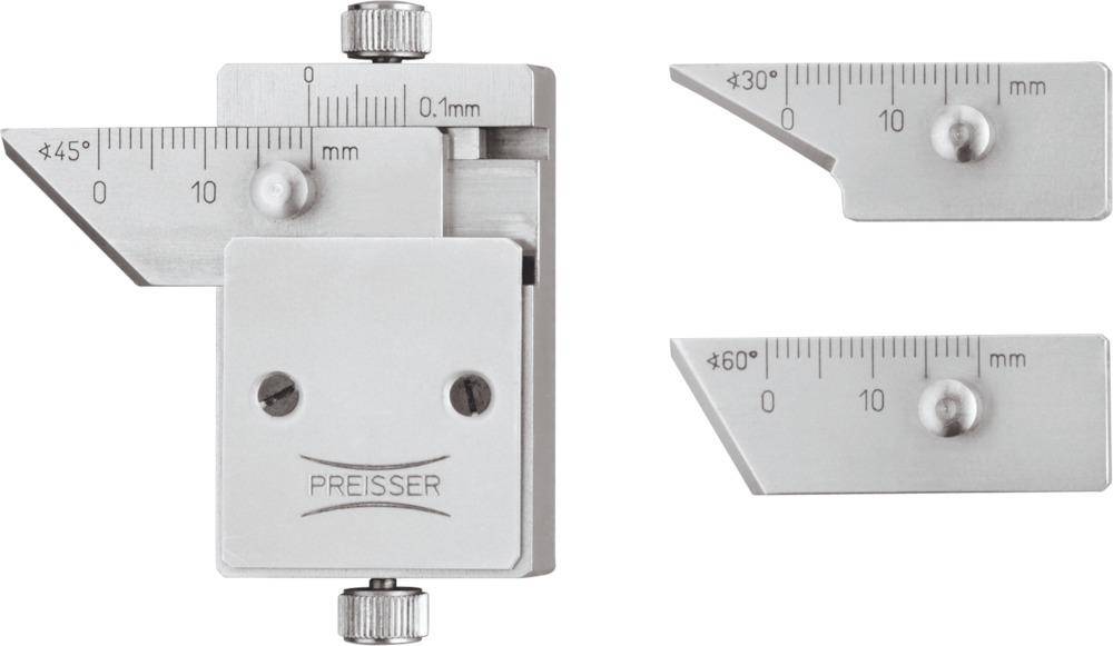 Fasenmessgerät mit auswechselbare Mess- Schiene HP - Artikel: 4029713266486