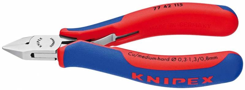 Knipex-Werk Elektronik-Seitenschneider 77 42 115