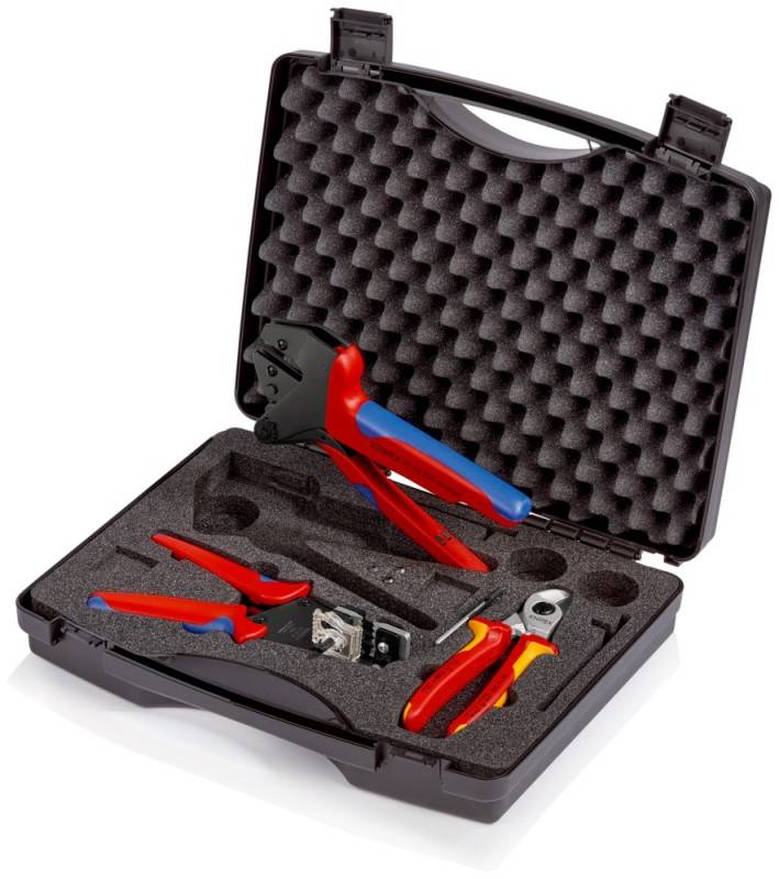 Knipex 97 91 01 Werkzeugset Techniker im Koffer 3teilig