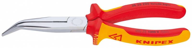 Knipex-Werk Flachrundzange 26 26 200