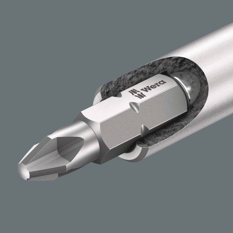 Magazinbithalter KK 27 RA 1 7-tlg.Schlitz/PH/PZD WERA