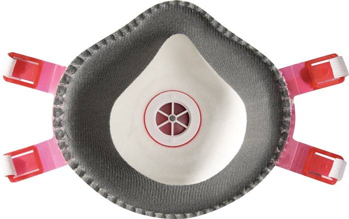 Ekastu 412 183 Feinstaubmaske mit Ventil FFP3 5 St. EN 149:2009 DIN 149:2009