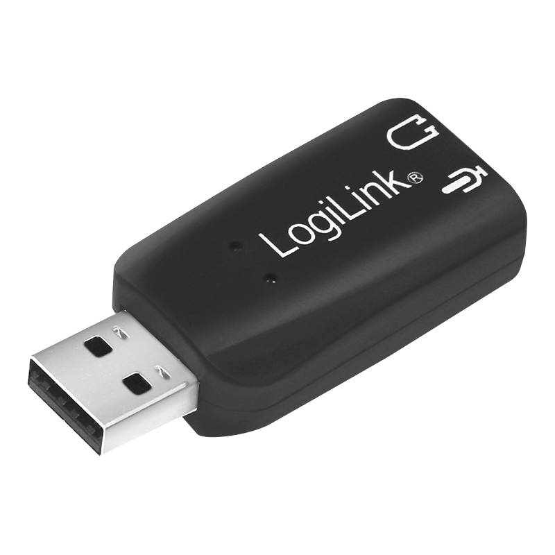 LogiLink USB Soundkarte mit Virtual 3D Soundeffekt