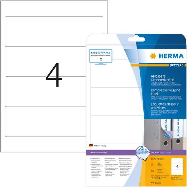 Herma 10160 Universal-Etiketten 100 St.
